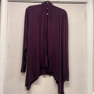 Women's Midnight Purple Cardigan XL